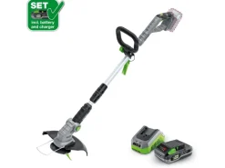 LUX-TOOLS Rasentrimmer|LUX Akku-Rasentrimmer-Set 1 PowerSystem A-RT-20/26-24 inkl. 20V Akku & Ladegerät