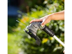 LUX-TOOLS Rasentrimmer|LUX Akku-Rasentrimmer-Set 1 PowerSystem A-RT-20/26-24 inkl. 20V Akku & Ladegerät