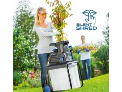 LUX-TOOLS Häcksler|LUX Elektro-Leisewalzenhäcksler E-LH-2800/45B