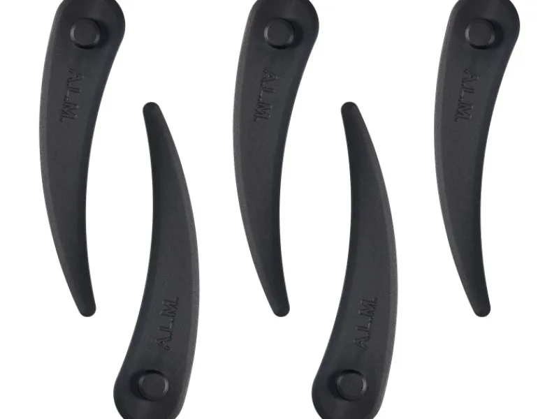 LUX-TOOLS Rasentrimmer|LUX Ersatzmesser T 082 für Bosch Akkutrimmer 5 Stück