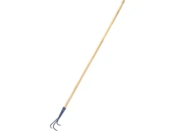 LUX-TOOLS Rechen|Bodenbearbeitung|LUX Gartenhacke Grubber eingestielt 140 cm