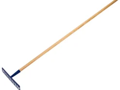 LUX-TOOLS Besen|Rechen|LUX Gartenrechen mit 12 Zinken mit Stiel 150 cm