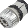 LUX Schlauchstück Metall mit Wasserstop für 19 mm (3/4") Schlauch*LUX-TOOLS