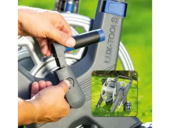 LUX Schlauchwagen Professional Metall*LUX-TOOLS Discount