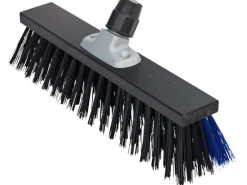 LUX Straßenbesen 40 cm Elaston Anthrazit-Gelb Power-Stick Prestige*LUX-TOOLS Sale