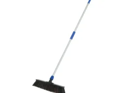 LUX-TOOLS Besen|LUX Straßenbesen Professional 2in1 Elaston mit Stiel