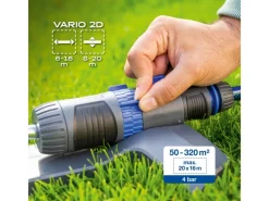 LUX Viereckregner 320 m²*LUX-TOOLS Best