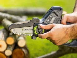 LUX-TOOLS Kettensägen|Akku-Astsäge 20 V A-EAS-20/100 1 Power System ohne Akku & Ladegerät