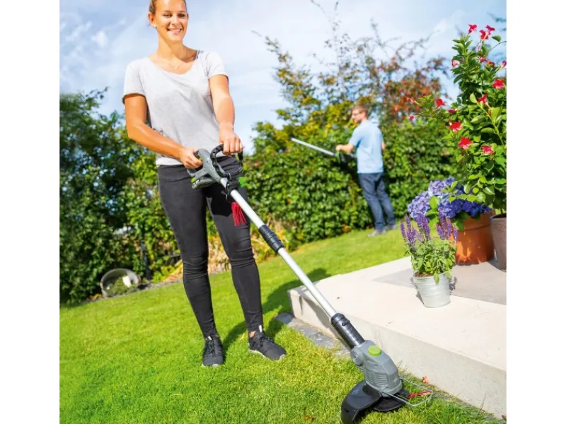 LUX-TOOLS Rasentrimmer|Akku-Rasentrimmer 1 PowerSystem A-RT-20/26