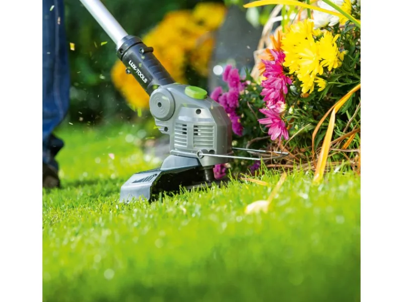 LUX-TOOLS Rasentrimmer|Akku-Rasentrimmer 1 PowerSystem A-RT-20/26