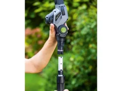 LUX-TOOLS Heckenscheren|Akku-Teleskop-Heckenschere & -Astsäge A-HS-20/41T-2in1 A