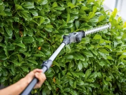 LUX-TOOLS Heckenscheren|Akku-Teleskop-Heckenschere & -Astsäge A-HS-20/41T-2in1 A