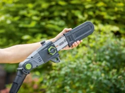 LUX-TOOLS Heckenscheren|Akku-Teleskop-Heckenschere & -Astsäge A-HS-20/41T-2in1 A