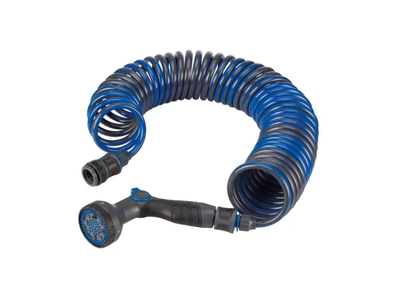 Brausenset mit Spiralschlauch 5 Strahlvarianten*LUX-TOOLS Clearance