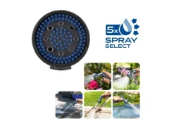 Brausenset mit Spiralschlauch 5 Strahlvarianten*LUX-TOOLS Clearance