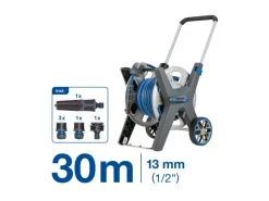 Schlauchwagen-Set Pro Metalltrommel mit Schlauch 30 m*LUX-TOOLS Sale