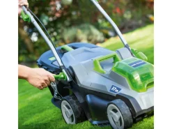 LUX-TOOLS Rasenmäher|40V Akku-Rasenmäher 1 PowerSystem A-RM-2x 20/37 Set 2x 20V Akkus