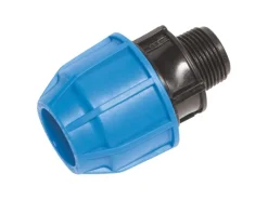 LUX-TOOLS Bewässerungssysteme|Verbindungsstück für PE-Rohre Ø 25 mm x 26,4 mm (R 3/4")