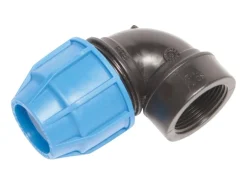 LUX-TOOLS Bewässerungssysteme|90°-Winkel für PE-Rohre Ø 32 mm x 38,9 mm (Rp 1 1/4")