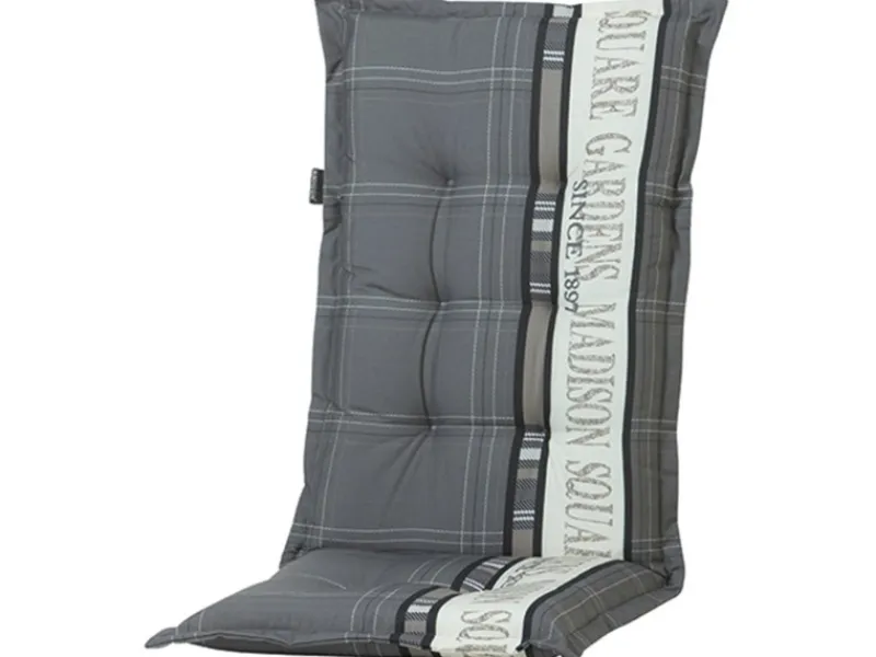 Auflage Garden Grau für Hochlehner ca. 123 cm x 50 cm*Madison New