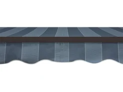 Markisenstoff 300 cm x 200 cm Blau gestreift* Hot