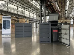 Mülltonnenboxen|MBOX24 Classic Mülltonnenbox für 6 Mülltonnen (240L) aus Verzinktem Stahl  6er Metall Mülltonnenverkleidung in Anthrazit  Robust & Wetterfest