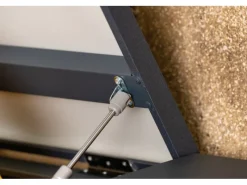 Mülltonnenboxen|MBOX24 Classic Mülltonnenbox für 1 Mülltonne (120L) aus Verzinktem Stahl  1er Metall Mülltonnenverkleidung in Anthrazit  Robust & Wetterfest