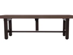 Alu Gartenbank K60 WPC 120cm*MCW