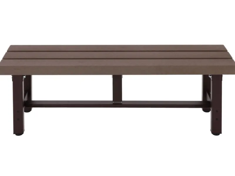 Alu Gartenbank K60 WPC 120cm*MCW