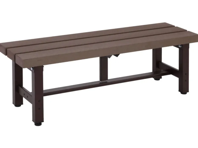 Alu Gartenbank K60 WPC 120cm*MCW