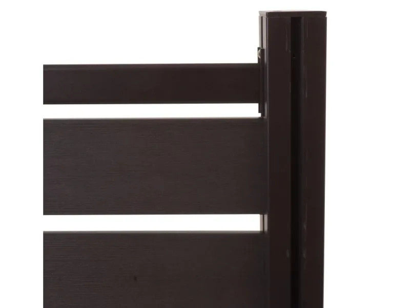 MCW Mülltonnenboxen|Alu Mülltonnen-Zaun K57 Anthrazit 130x110x6cm