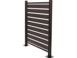 MCW Mülltonnenboxen|Alu Mülltonnen-Zaun K57 Anthrazit 130x110x6cm