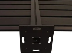 MCW Mülltonnenboxen|Alu Mülltonnen-Zaun K57 Anthrazit 130x110x6cm