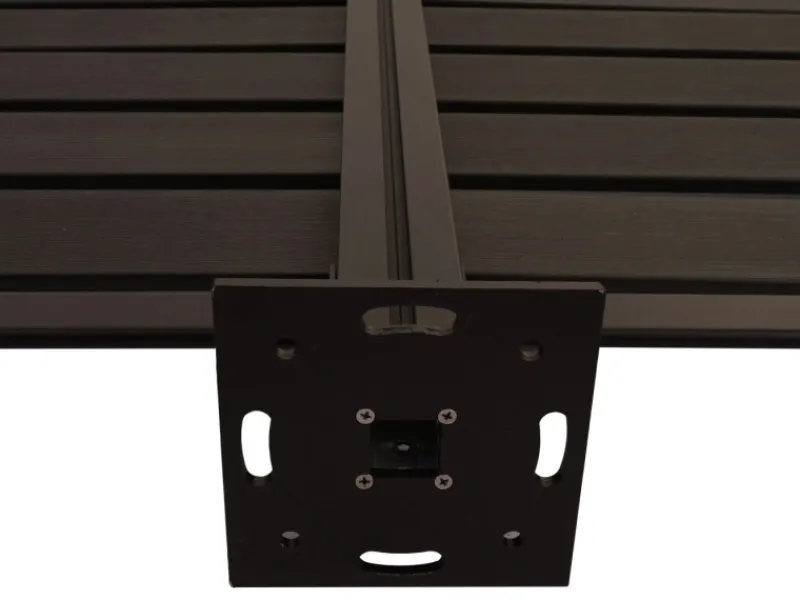 MCW Mülltonnenboxen|Alu Mülltonnen-Zaun K57 Anthrazit 130x110x6cm