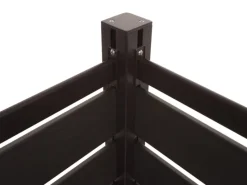 MCW Mülltonnenboxen|Alu Mülltonnen-Zaun K57 Anthrazit 130x110x6cm