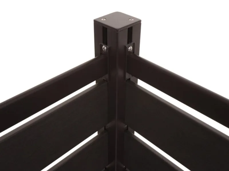 MCW Mülltonnenboxen|Alu Mülltonnen-Zaun K57 Anthrazit 130x110x6cm