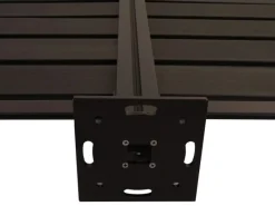 MCW Mülltonnenboxen|Alu Mülltonnen-Zaun K57 Anthrazit 130x206x110cm