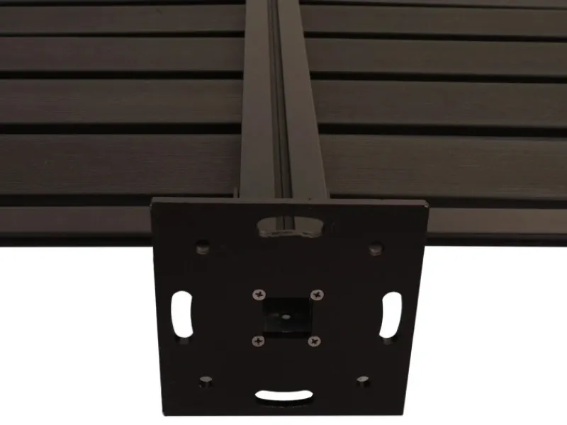 MCW Mülltonnenboxen|Alu Mülltonnen-Zaun K57 Anthrazit 130x206x110cm