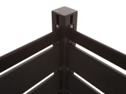 MCW Mülltonnenboxen|Alu Mülltonnen-Zaun K57 Anthrazit 130x206x110cm