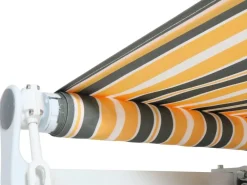 MCW Markisen|Alu-Markise E49 2,5x2m Polyester Gestreift