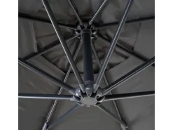 Ampelschirm Terni Ø 3m Neigbar mit Ständer*MCW