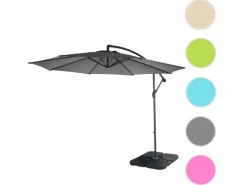 Ampelschirm Terni Ø 3m Neigbar mit Ständer*MCW