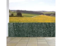 MCW Balkonsichtschutz|Balkonsichtschutz N77 300x150cm Tanne - 300x150cm Tanne Dunkel