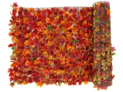 MCW Balkonsichtschutz|Balkonsichtschutz N77 300x150cm Blatt - 300x150cm Ahorn -gelb