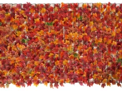 MCW Balkonsichtschutz|Balkonsichtschutz N77 300x150cm Blatt - 300x150cm Ahorn -gelb