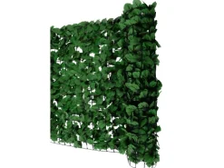 MCW Balkonsichtschutz|Balkonsichtschutz N77 300x150cm Blatt - 300x150cm Blatt Dunkel