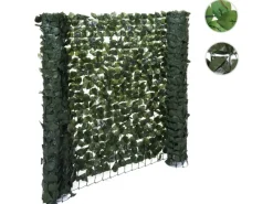 MCW Balkonsichtschutz|Balkonsichtschutz T811 Buche 300x100cm - 300x100cm Dunkel