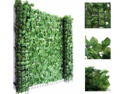 MCW Balkonsichtschutz|Balkonsichtschutz T811 Buche 300x100cm - 300x100cm Hell