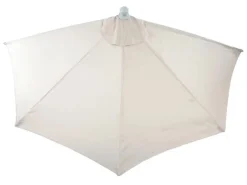 MCW Sonnenschirme|Bezug für Sonnenschirm Halbrund Lorca Creme