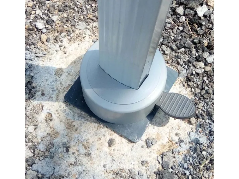 MCW Sonnenschirme|Bodenhülse A96 Ø 49mm für Schirme